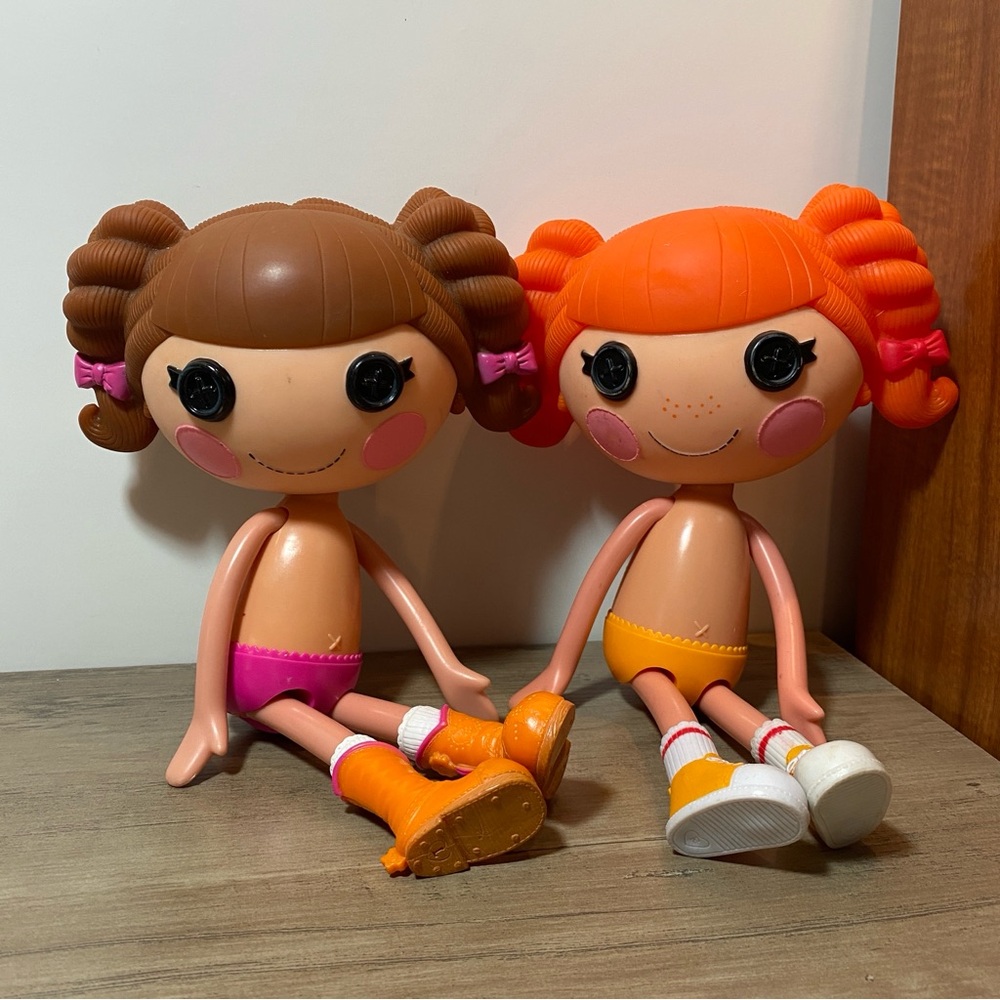 Lalaloopsy Dolls Prairie Dusty Trails and Peppy Pom Poms Full Size 12"
